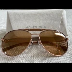 New Michael Kors Aviators MK5001 Rose Gold